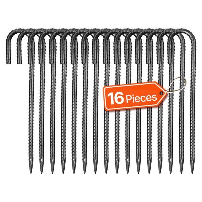 Piquet de tente cornière galvanisé – Lot de 10 | CHAPUIS Piquet de tente cornière galvanisé – Lot de 10 | CHAPUIS