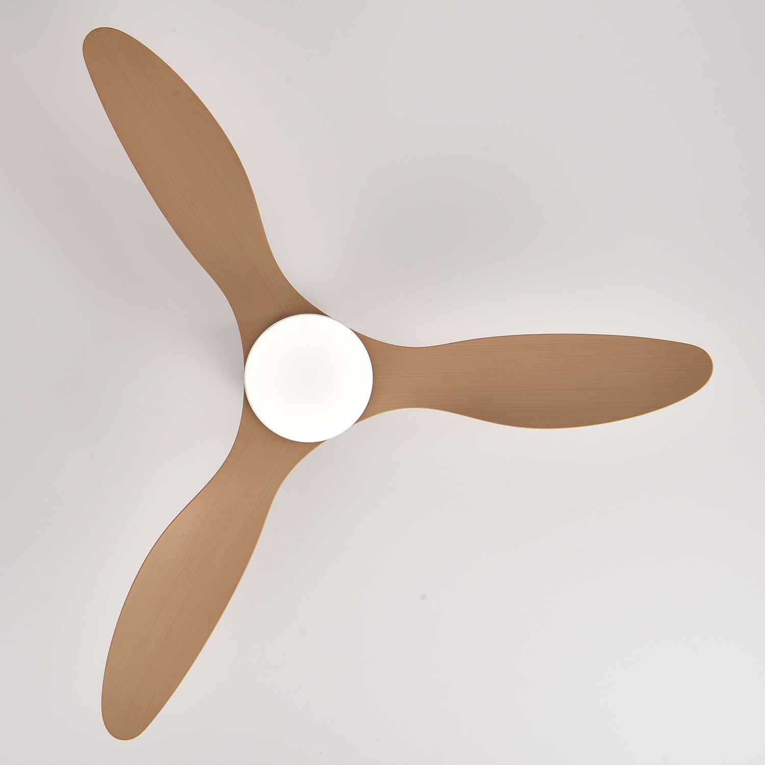 Ventilateur de plafond avec lumière, télécommande/contrôle par application, 6 vitesses de ventilation, minuterie, (132 cm) - 8