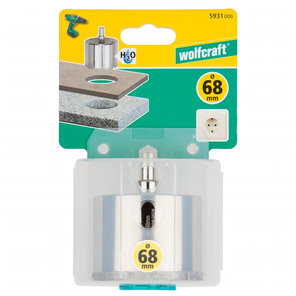 Corona de perforación de diamante 