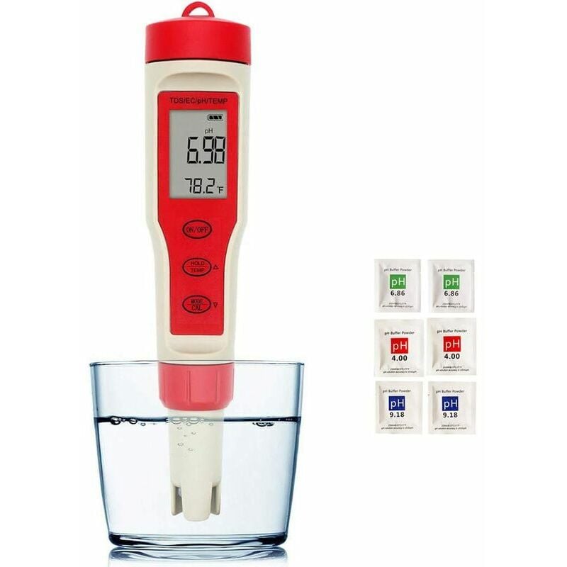PH mètre, conductimètre PH/TDS/EC/température, étalonnage Automatique — free download