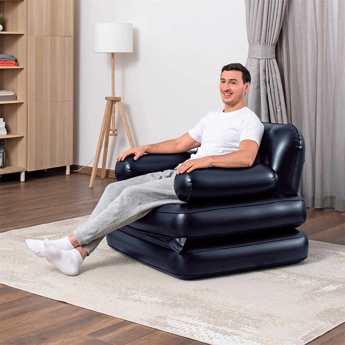 Fotel Inflacyjny z 4 Pozycjami Idealny do Wnętrz i na Zewnątrz z Komfortem i Kompaktowym Designem - Bestway - 4