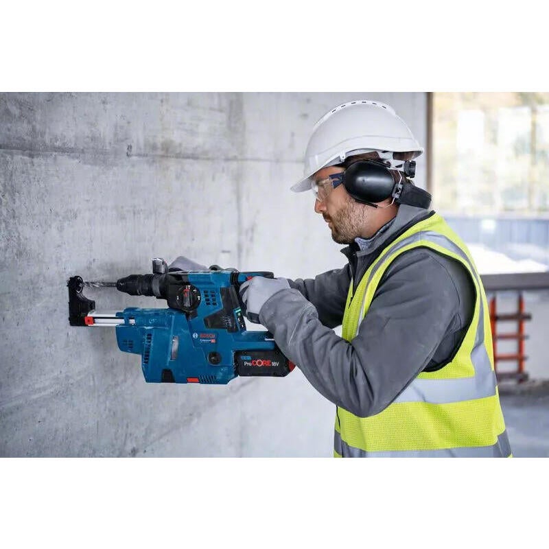 Młot udarowy Bosch GBH 18V-28 CF Bezprzewodowy, Energia Uderzenia 3,3 J, Podwójna Bateria - 4