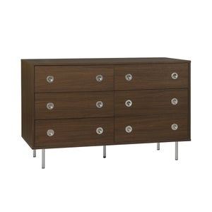 Comodino Dal Design In Simil Rattan Con 3 Cassetti, Pratico Comodini Mid Century, Tavolino Salotto Con Cassetto Alto 65cm,cassettiera Camera Da Letto, Comodino Piccolo Per Mobili Della Camera Da Letto