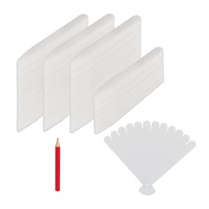 Lot De 150 Étiquettes Plastique Sécurité - 105 X 65 Mm - Pour Inventaire, Logistique, Expédition - 5 Couleurs