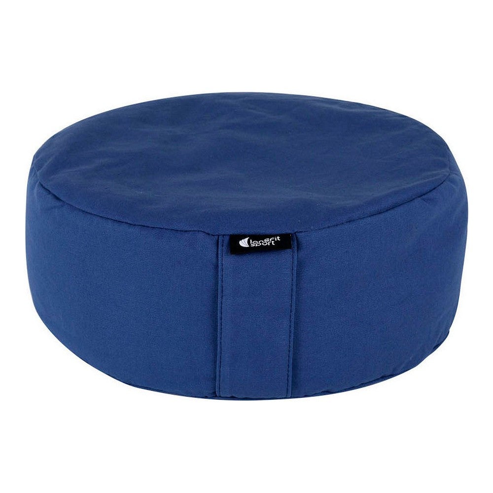 Cuscino Da Pavimento Per Meditazione / Lettura / Relax 120 X 60 Cm Cuscino Da Terra Imbottito E Trapuntato Uso Interno Grigio Chiaro 83625037