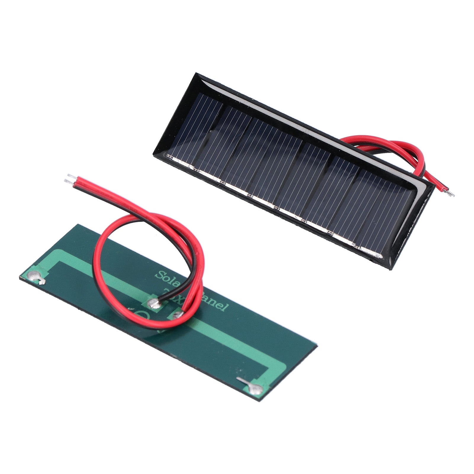 Painel solar, 0.2W 4V 2Pcs 75x25mm, polissilício - 4