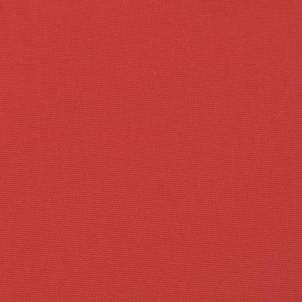 Coussins de palette lot de 2 rouge tissu oxford - 9