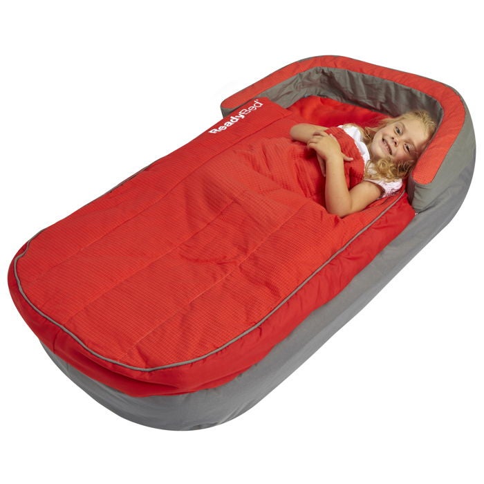 Lit D'appoint Gonflable Safety 1st Gododo – Enfant 3-8 Ans, 50kg Max, Avec Pompe, Housse Amovible, Oreiller Intégré
