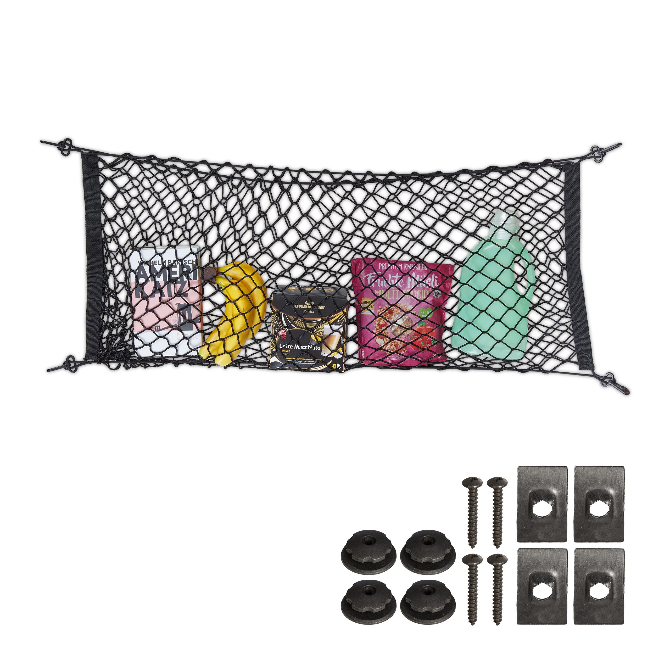 ZJYY Eslastica Nylon Reti Fisso, Rete Portabagagli Universale, Rete Bagagliaio Auto, Rete Carico