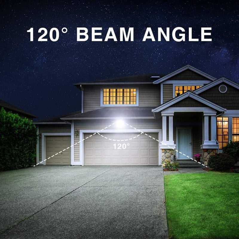 Holofote LED para canteiro de obras IP66 Holofote LED para exterior com tripé 2X10W branco frio - 2