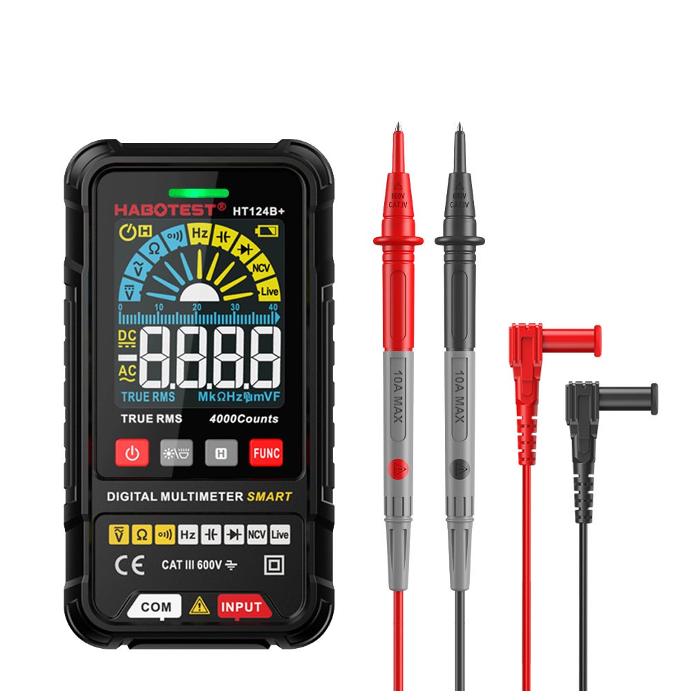 Multímetro digital, mini multímetro inteligente de mantenimiento para ...