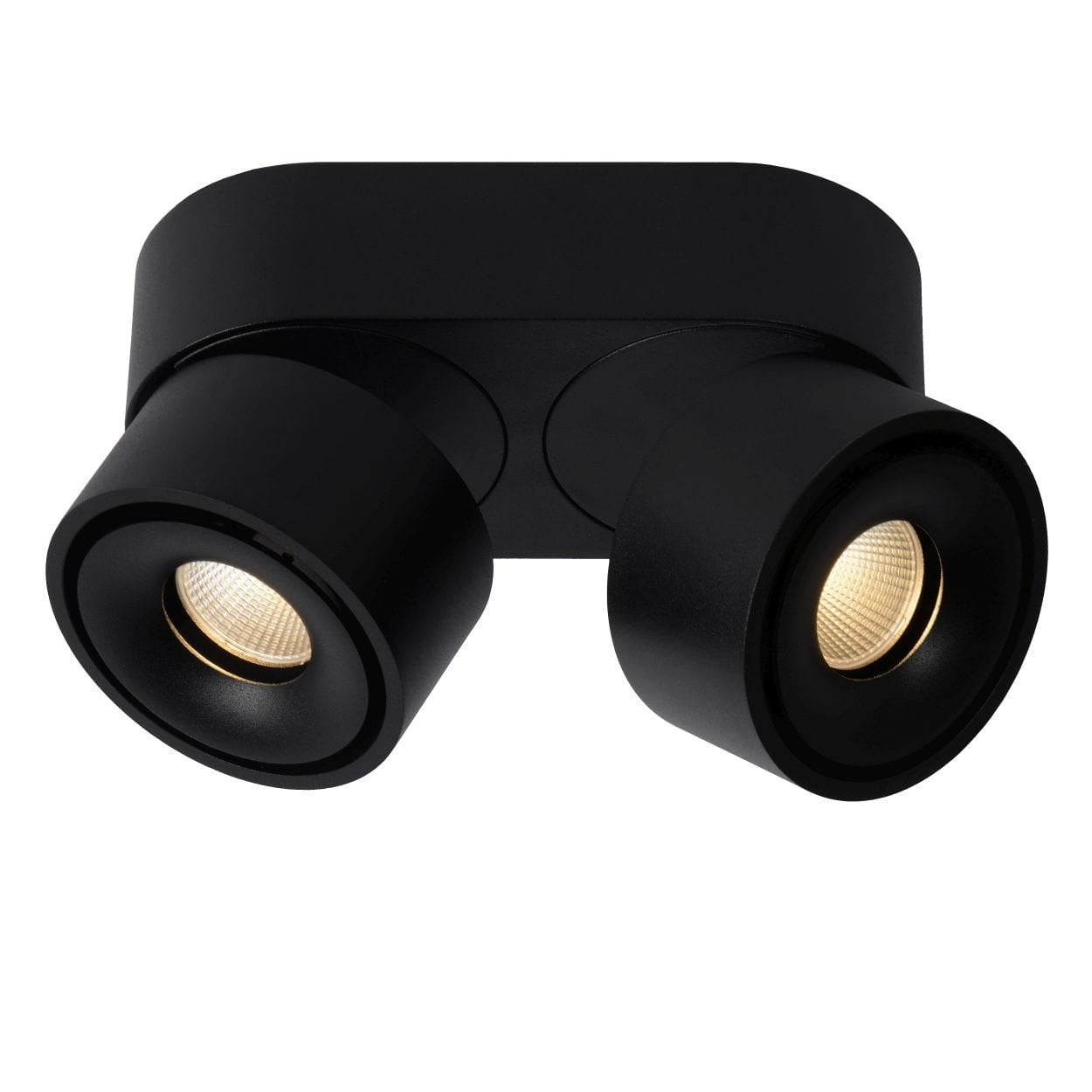 Spot plafond YUMIKO - Noir - LED intégré - Lucide - 5