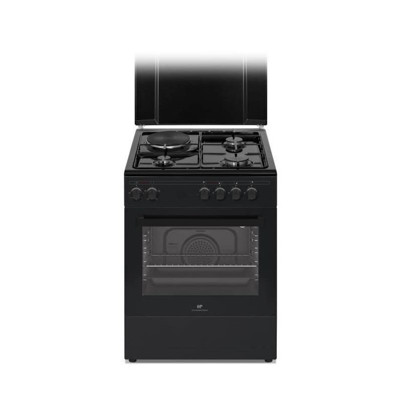 Cuisiniere Mixte CONTINENTAL EDISON CECM60FCB 3 Feux Gaz 1 cuisiniere-mixte-continental-edison-cecm60fcb-3-feux-gaz-1