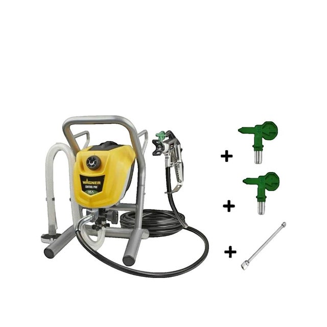 Wagner Airless HEA Control Pro 250M Pistolet a peinture Airless + 2 buses + rallonge