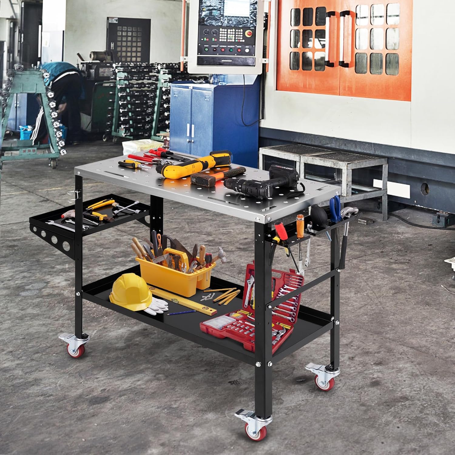 Table D'étau De Soudage Avec 3 Bras Flexibles (SODIAL, Support FE5139, Neuve)