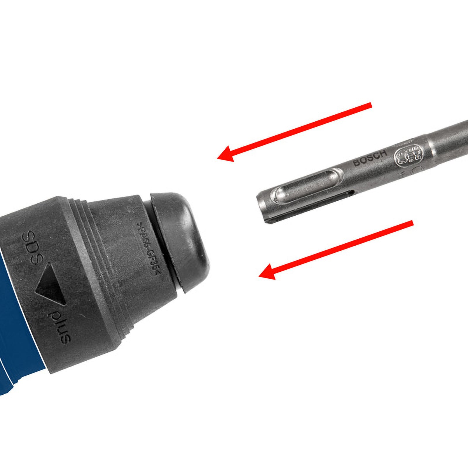 FORET BOSCH SDS PLUS 10 x 215 mm PLUS-3 - 3