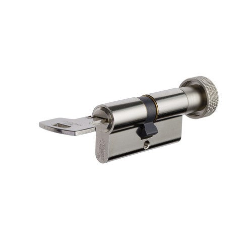 Cylindre à bouton - VACHETTE VELIX Argent 30 mm 40 mm Cylindre bouton