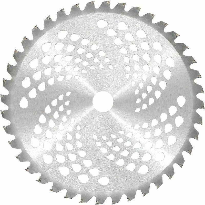 Uniwersalne ostrze do kosy spalinowej 25,4 cm x 40T Ostrze z końcówką z węglika spiekanego do kosiarki Ostrze do kosiarki do usuwania chwastów