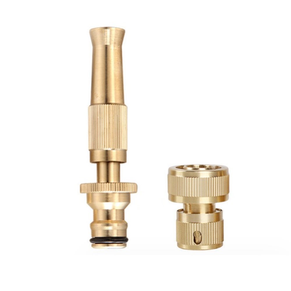 Pistolet na wodę z bezpośrednim natryskiem, całkowicie miedziany, z 4-punktowym przyłączem wody, pistolet na wodę do mycia samochodów, pistolet do po