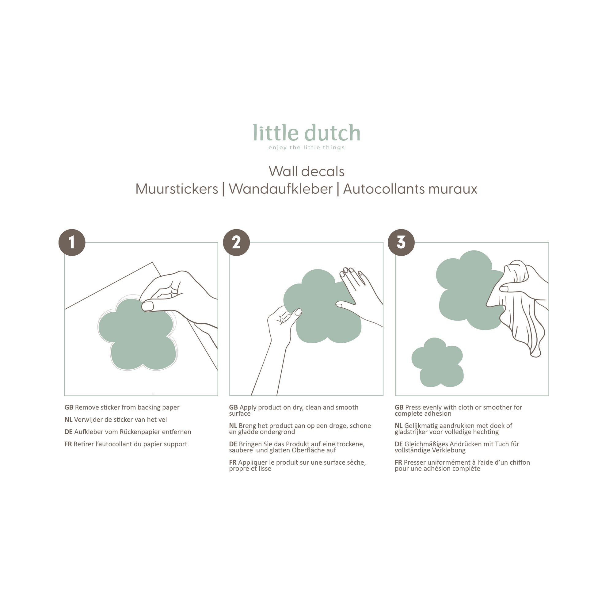 Adesivi murali Fairy Garden Sweet Dreams 40x30,5cm - 5