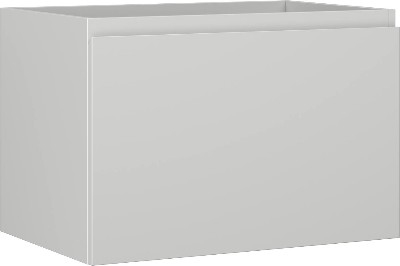 Mexen Orio szafka łazienkowa podumywalkowa 70 cm, 1 szuflada, szara mat - 91A10-07047-1-BF62