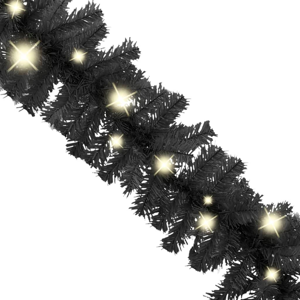 Maison Exclusive - Guirlande de Noël avec lumières LED 20 m Noir - 3