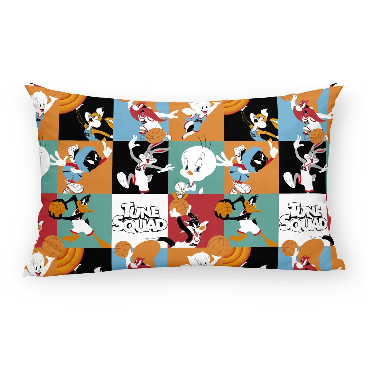 Parure De Lit Space Jam Vintage – Drap Plat + Taie D'oreiller Twin – Looney Tunes 1996