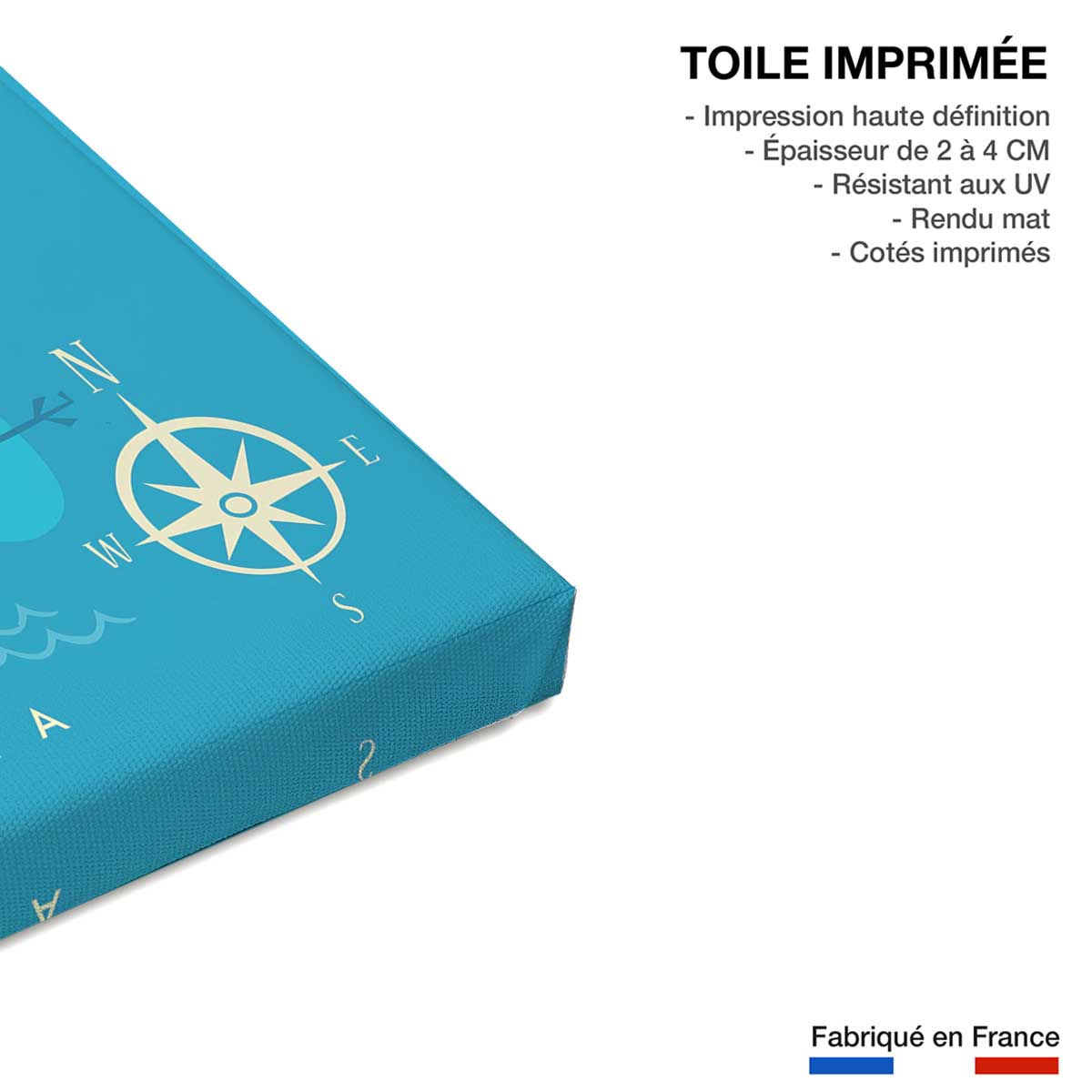 Tableau tourisme en sardaigne - 60x90cm - 4