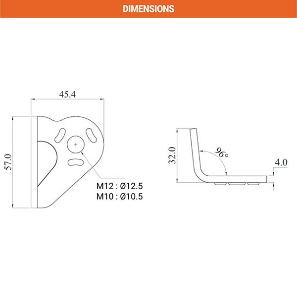 Plaquette d'ancrage M12 - Inox - FA6002712 - 3