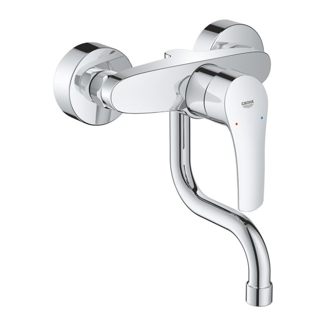 Grohe EUROSMART DN 15 Mitigeur Monocommande d'évier, Chrome(31509003)