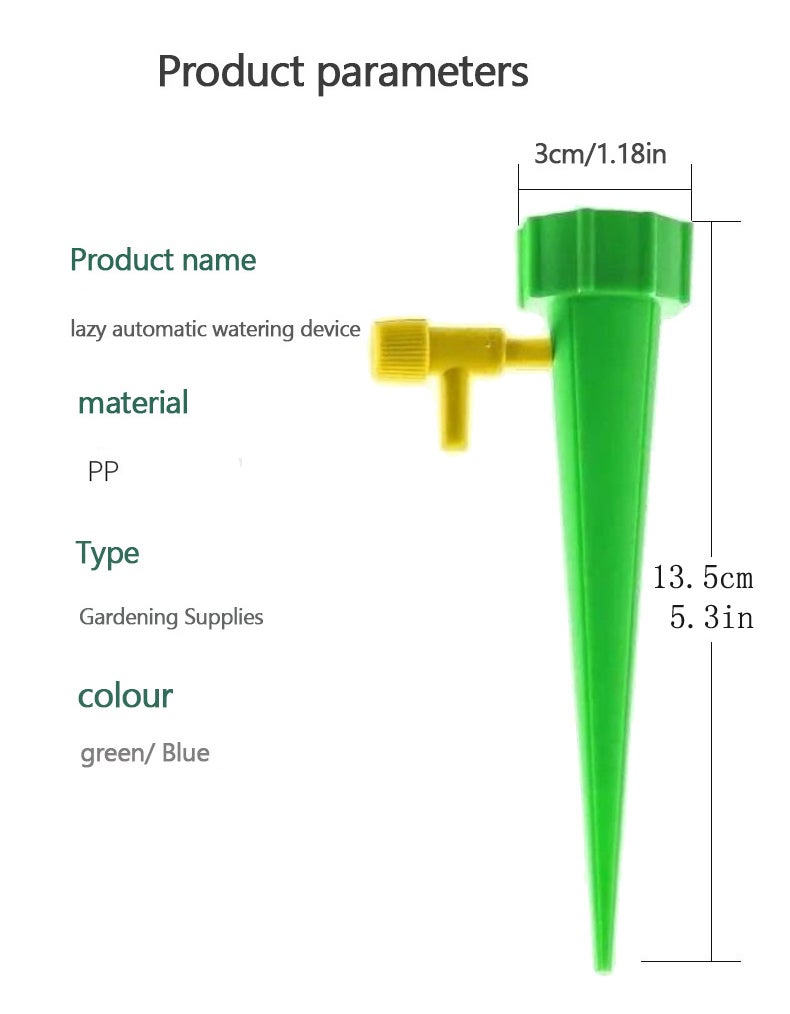 Système d'arrosage automatique goutte-à-goutte, kit de pointes pour plantes de jardin et de maison, outils d'irrigation, 12 pièces - 2