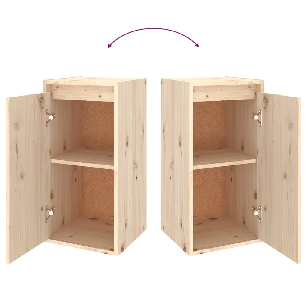 Maison Exclusive - Pensili 2 pz 30x30x60 cm in Legno Massello di Pino - 7