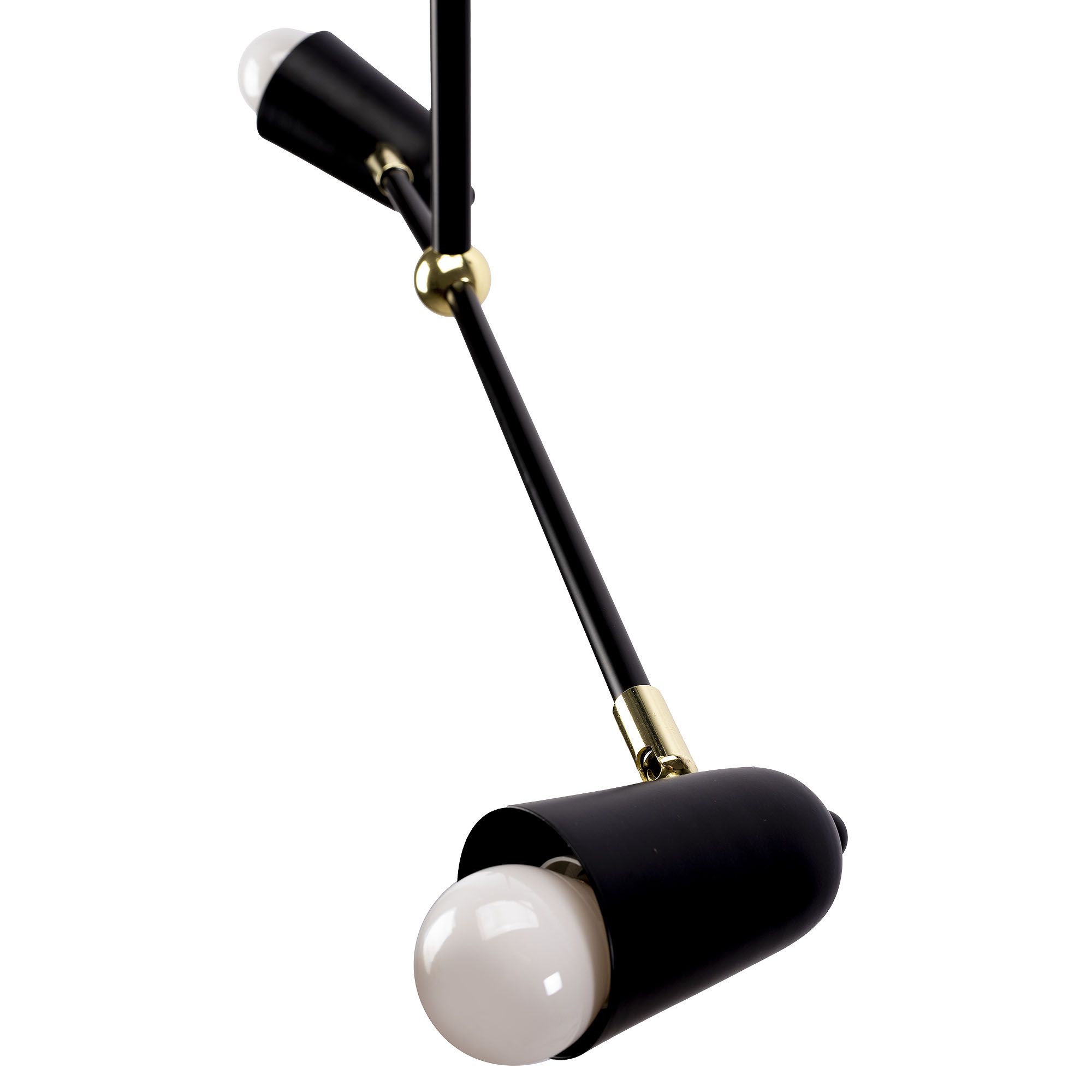 Lampa Sufitowa Wisząca Toolight App1708-4Cp Czarny, Złoty - 6