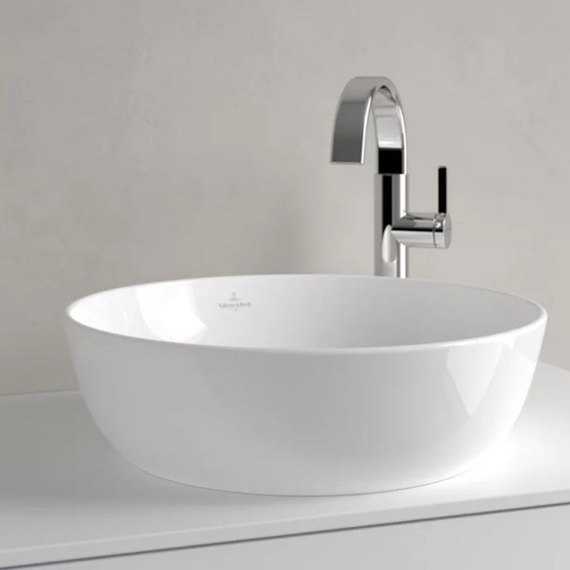 Vasque ronde à poser VILLEROY ET BOCH Artis Blanc CeramicPlus - 2
