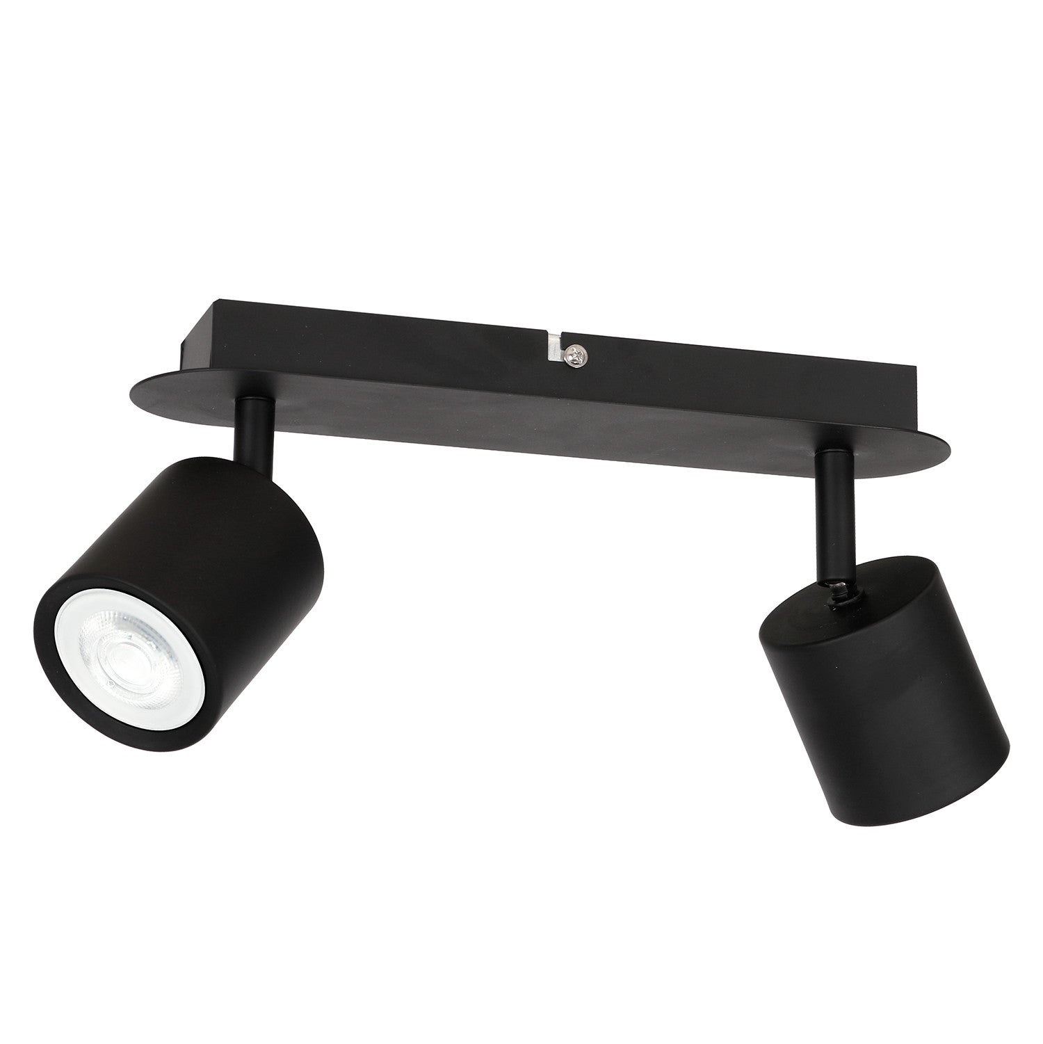 Lampa sufitowa wisząca Demia czarny mat 2xGU10x8W wym: 15 x 37 x 17 cm metal Luminex