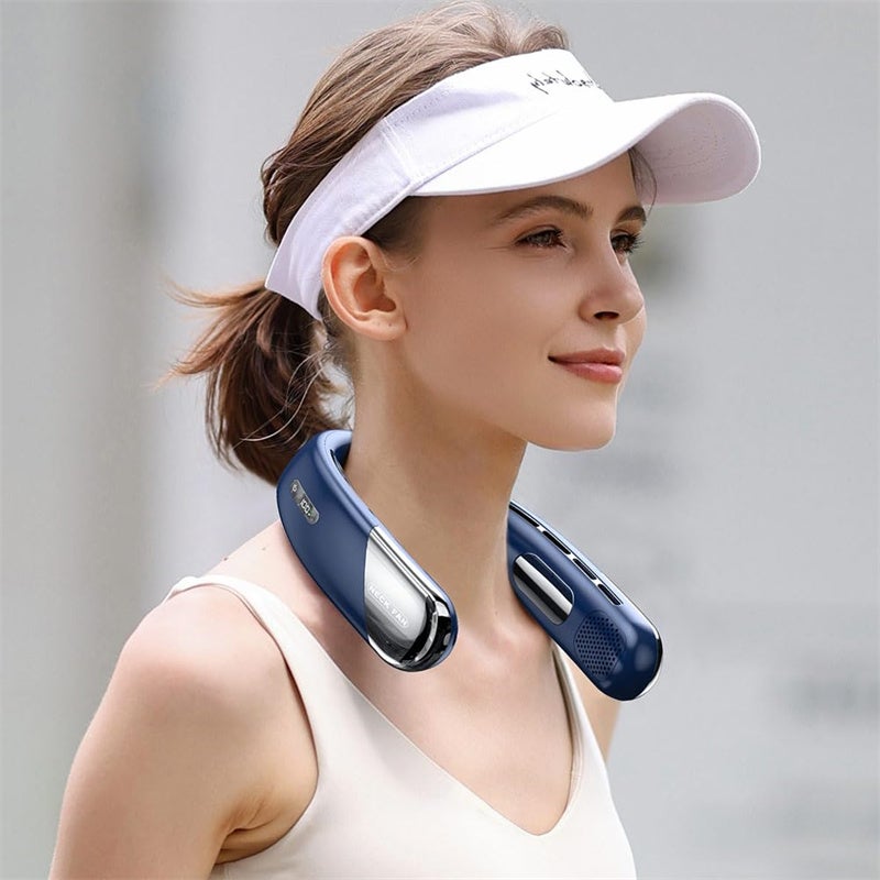 Ventilatore Da Collo, Ventilatore Portatile Bladeless Neck Fan - Foto 8