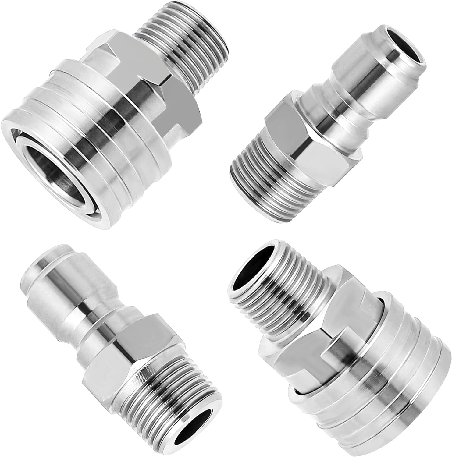 Lot de 2 adaptateurs raccords rapides 3/8