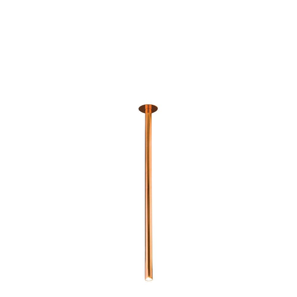 Oprawa sufitowa wpuszczana podtynkowa Alha miedź polerowana 1xG9x2.5W okrągła IP20 wym: 90 x 6 x 6 cm miedź Dohar