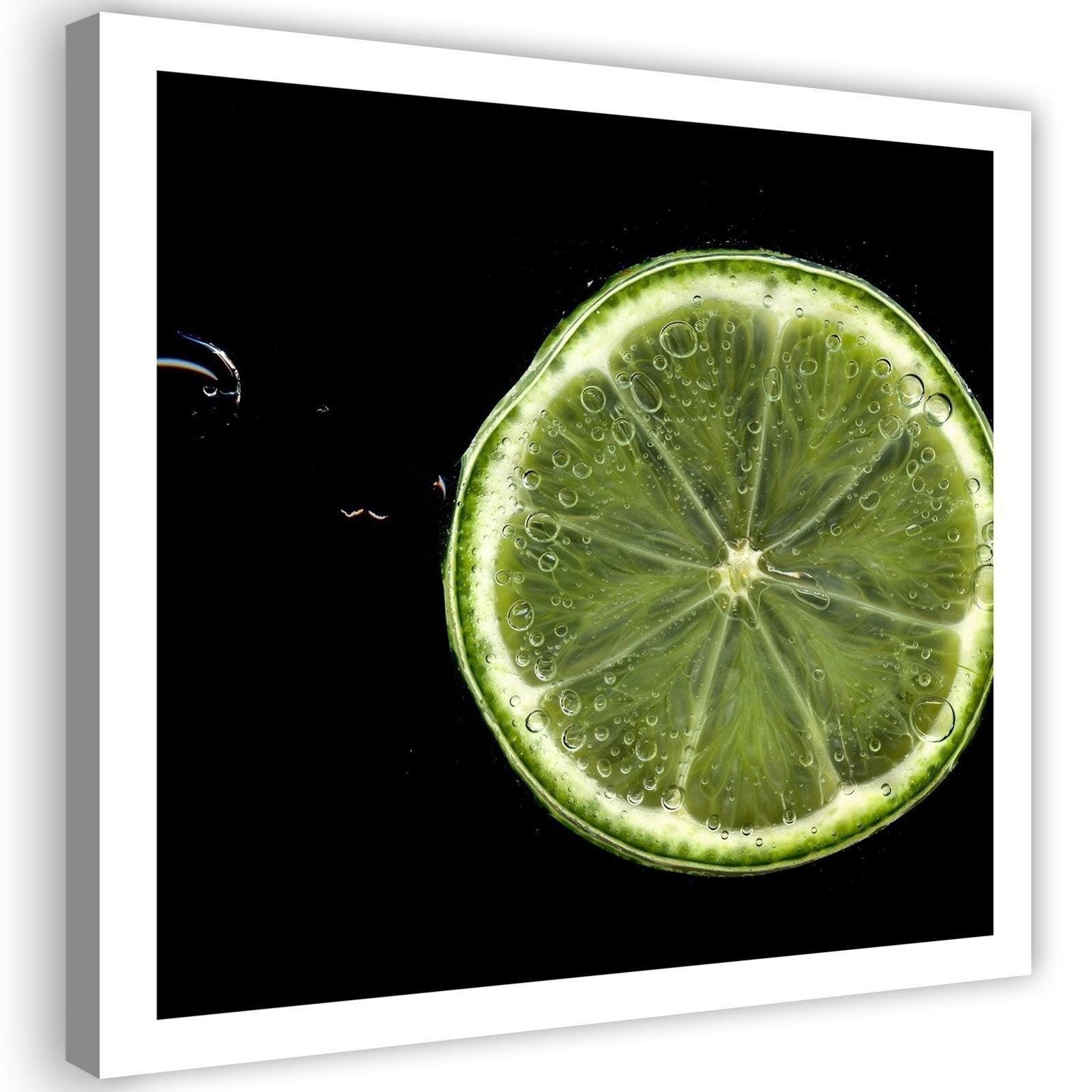 Obraz, Plaster limonki 50x50