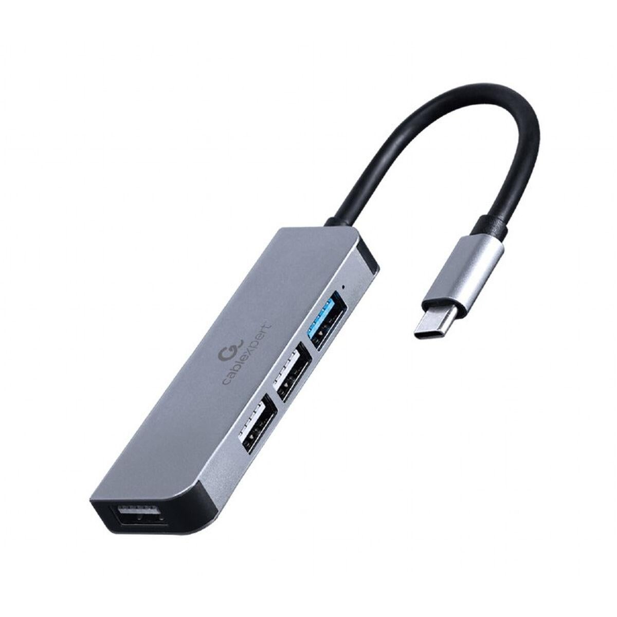 Gembird Hub Usb Tipo C De 4 Puertos 1 X Usb 3.1 Y 3 X Usb 2.0 , Leroy Merlin