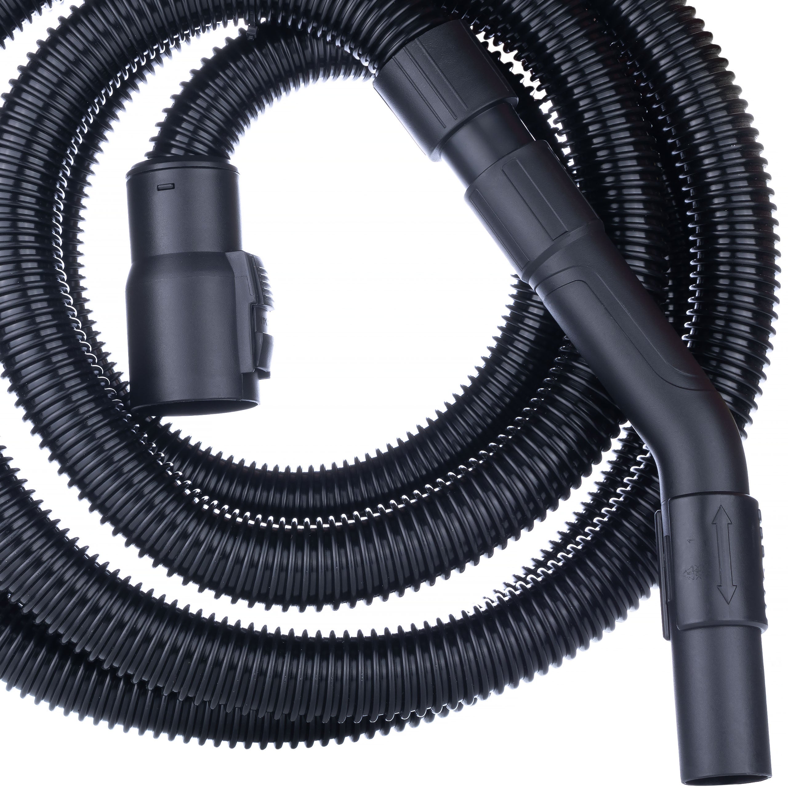 Tuyau d’Aspirateur de Remplacement 4 m – Flexible Renforcé | Régulateur de Succion | Compatible Kärcher WD–SE–MV - 5