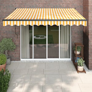 Tenda da sole | Tendalino Parasole Laterale Retrattile Rossa 200x600 cm