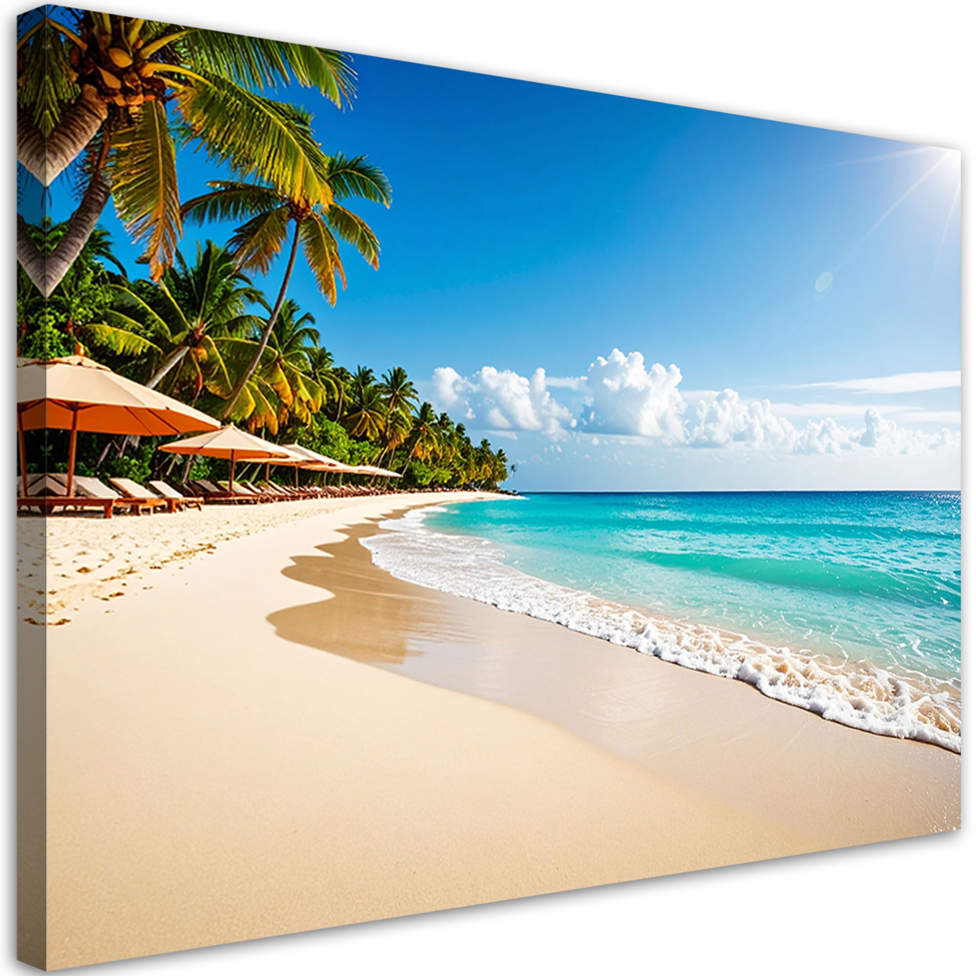 Obraz do salonu sypialni biura, Plaża Morze Krajobraz 60x40