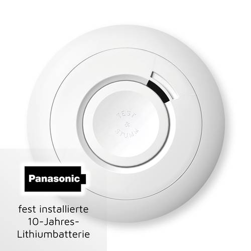 Ei Electronics Détecteur de fumée sans fil autonomie 10 ans, interconnectable à pile(s) (Ø x H) 115 mm x 45 mm - 2