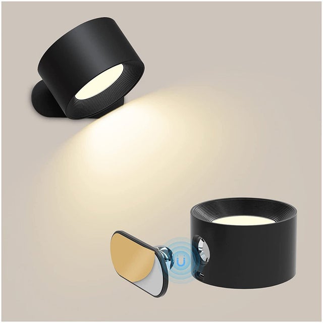 Applique Murale Intérieure Applique da Parete LED Lampe Murale Style Long Doré Lumière Variable