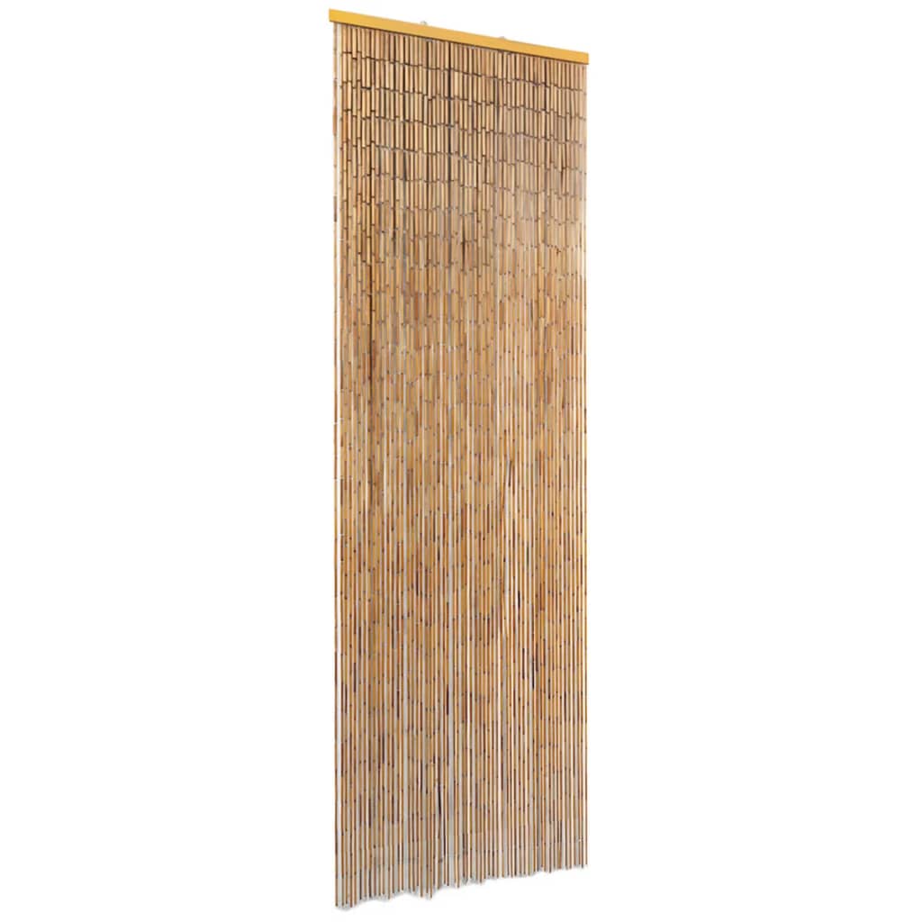 Rideau de porte en bambou anti-insectes 56x185 cm - COMFORTXL - 2
