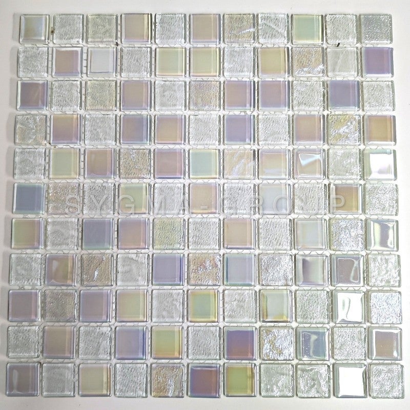Mosaïque de Céramique Carrelage Kieselmosaik Blanc Mat Sol Mur Miroir