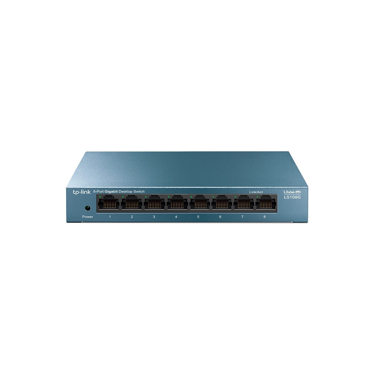 MediaMarkt Tp-Link Switch, Ls108g No Administrado 8 Puertos Gigabit Ethernet Azul - Imagen 2