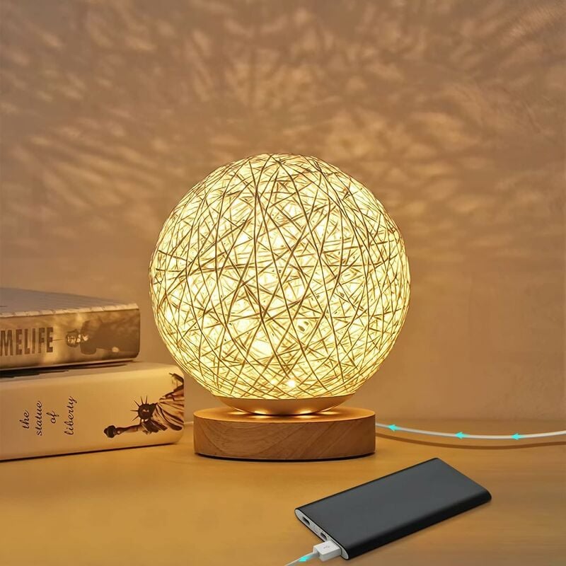 Lampe pétales 30x30cm visuel LumenArt
