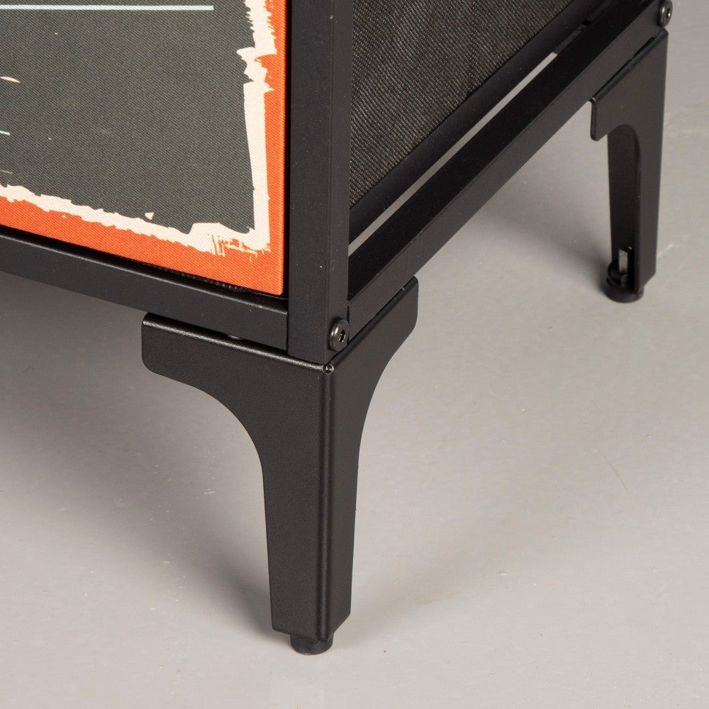 Max Home Comò vintage 8 cassetti design retrò in tessuto 103x30x77 cm - 6